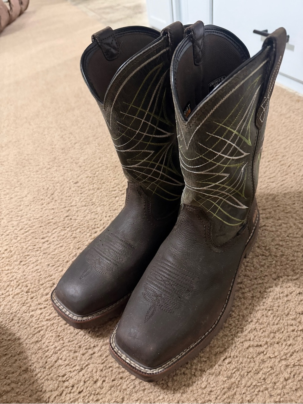 Ariat Activator Waterproof Steel Toe Men's Work Boots